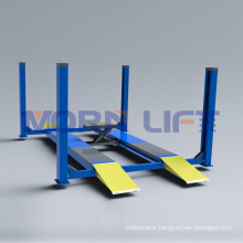 factory direct sale 4 post hydraulic car lift for garage  hydraulic four post car elevator vehicle car lift for garage